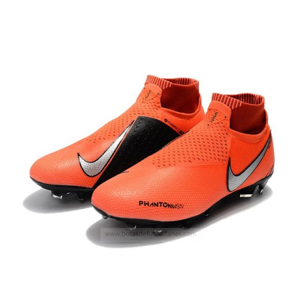 Nike Phantom VSN Elite DF FG Naranja Negro Plata